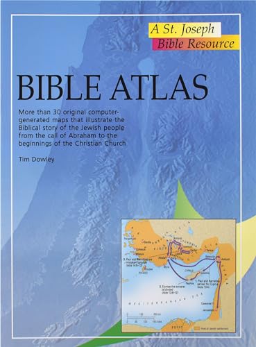 Stock image for Bible Atlas: More Than 30 Original Computer-Generate Maps That Illustrate the Biblical Story of the Jewish People from the for sale by Reliant Bookstore