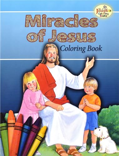 Beispielbild fr Miracles of Jesus Coloring Book zum Verkauf von Wonder Book