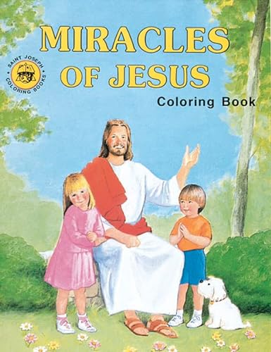 Stock image for Miracles of Jesus Coloring Book [Paperback] Lovasik, Lawrence G and Bianca, Paul T for sale by Lakeside Books