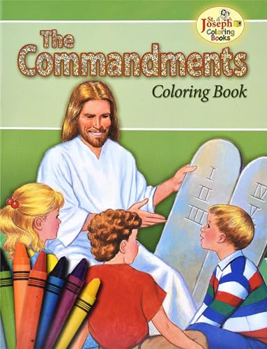 Beispielbild fr Coloring Book about the Commandments zum Verkauf von Wonder Book