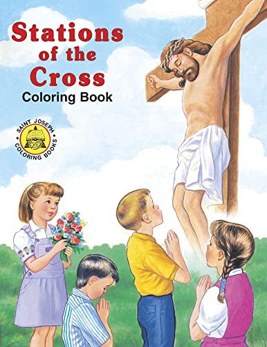 9780899426891: Coloring Book about the Stations of the Cross