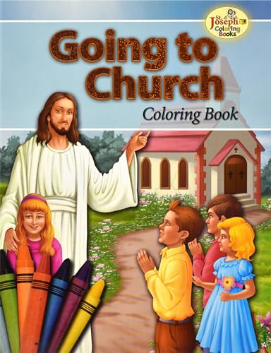 Stock image for Going to Church Coloring Book [Paperback] Goode, Michael and Buono, Margaret A for sale by Lakeside Books