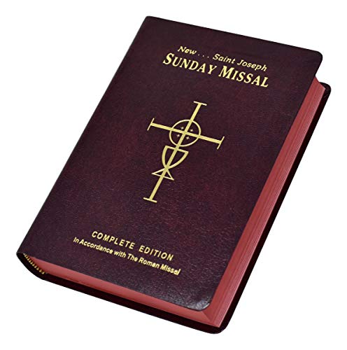 Stock image for The New Saint Joseph Sunday Missal, Complete Edition (Red Vinyl) for sale by Revaluation Books