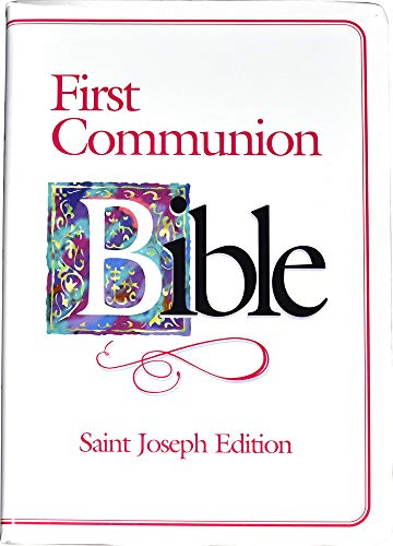 Imagen de archivo de First Communion Bible-NABRE-Saint Joseph a la venta por Off The Shelf