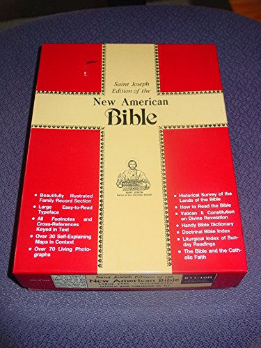 Saint Joseph Edition of the New American Bible - Catholic Book Publishing Co