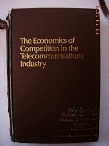 Imagen de archivo de Economics of Competition in The Telecommunications Industry a la venta por 4 THE WORLD RESOURCE DISTRIBUTORS