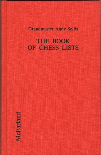 9780899500966: Book of Chess Lists