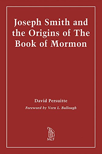 9780899501345: Joseph Smith and the Origins of the "Book of Mormon"