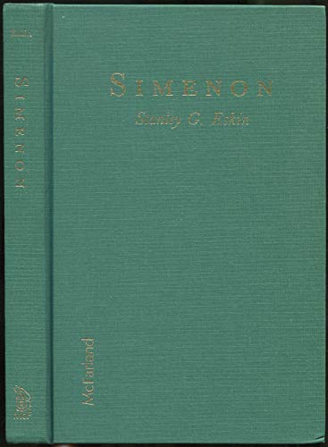 9780899502816: Simenon: A Critical Biography