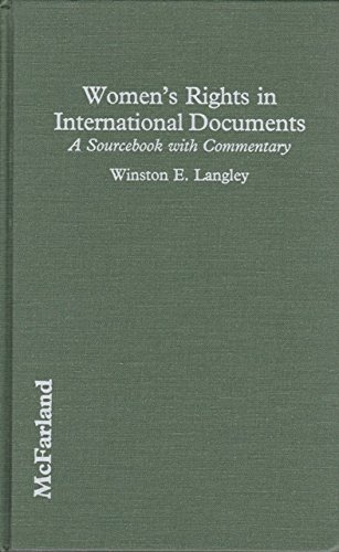 Beispielbild fr Women's Rights in International Documents : A Sourcebook with Commentary zum Verkauf von Better World Books
