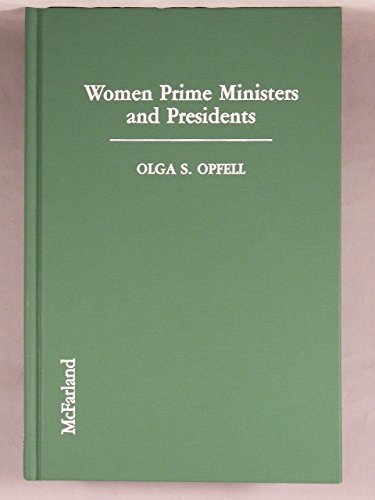 Stock image for Women Prime Ministers and Presidents for sale by Better World Books: West