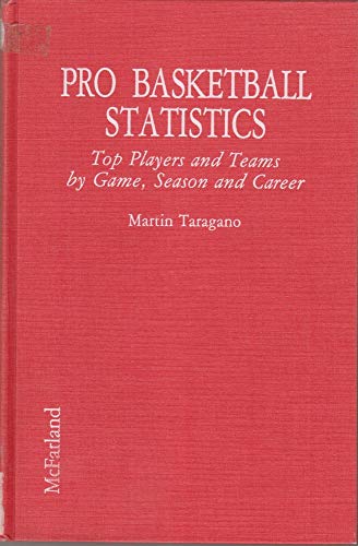 Stock image for Pro Basketball Statistics: Top Players and Teams by Game, Season and Career for sale by THIS OLD BOOK
