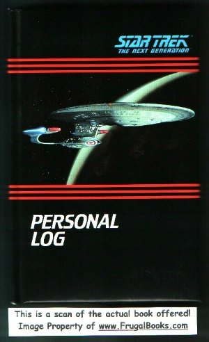 9780899540412: Star Trek the Next Generation: Personal Log