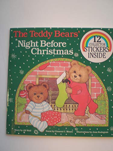 9780899543307: The Teddy Bears' Night Before Christmas (Collector Books With Stickers)