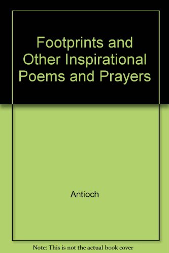 Stock image for FOOTPRINTS AND OTHER INSPIRATIONAL POEMS AND PRAYERS for sale by Columbia Books, ABAA/ILAB, MWABA
