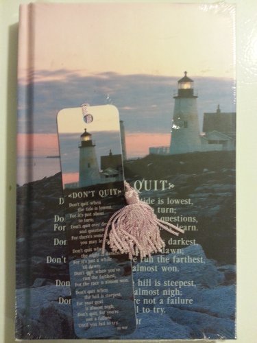 Imagen de archivo de Don't Quit Journal with Bookmark a la venta por Better World Books