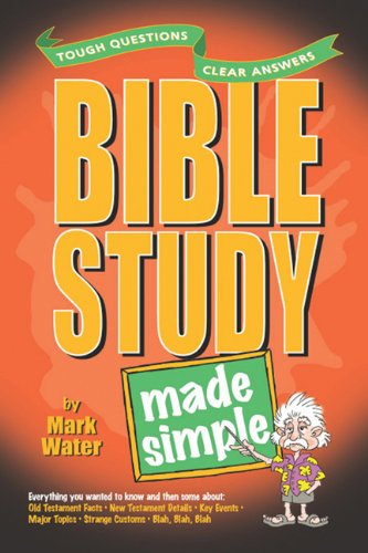 Beispielbild fr Bible Study Made Simple (Made Simple Series) zum Verkauf von Wonder Book