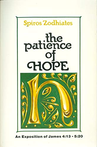 Beispielbild fr Patience of Hope zum Verkauf von WorldofBooks