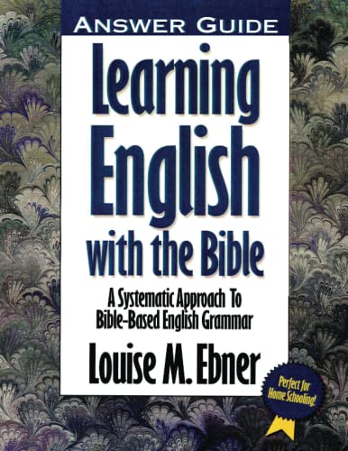 Learning English with the Bible: Answer Guide (9780899576046) by Ebner, Louise