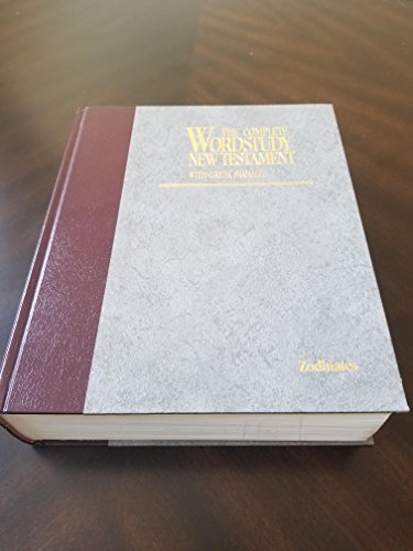 Beispielbild fr Complete Word Study New Testament W/ Parallel Greek: KJV Edition zum Verkauf von ThriftBooks-Dallas