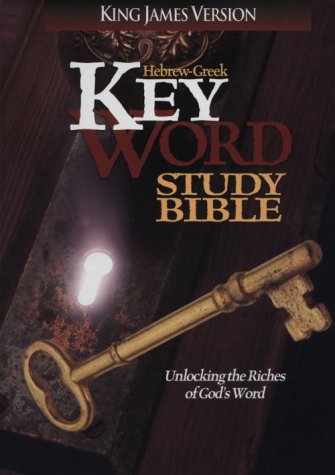 Imagen de archivo de The Hebrew-Greek Key Word Study Bible/King James Version/Bonded Black Leather a la venta por Ergodebooks