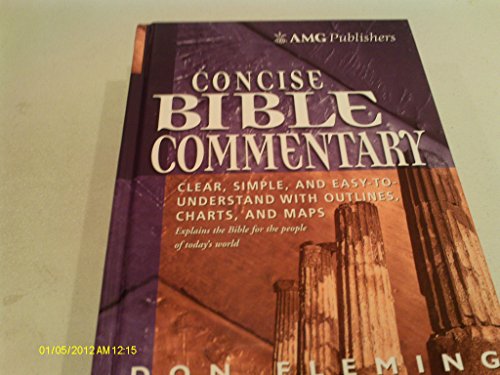 Beispielbild fr AMG CONCISE BIBLE COMMENTARY HB zum Verkauf von WorldofBooks