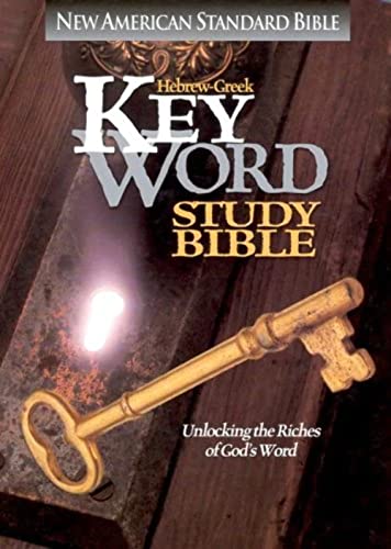 9780899576831: Hebrew-Greek Key Word Study Bible: New American Standard, Burgandy, Genuine Leather