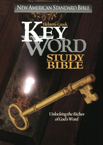 Beispielbild fr Hebrew-Greek Key Word Study Bible, New American Standard Bible, Leather, Bonded Burgandy zum Verkauf von SecondSale