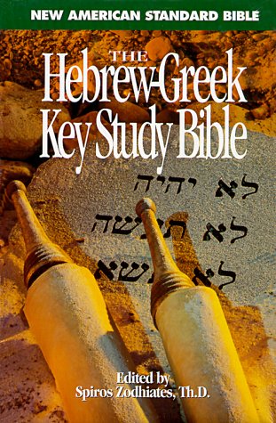 Stock image for Bib the Hebrew-Greek Key Study Bible Nasb Hardbound Indexed for sale by KuleliBooks