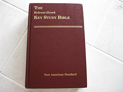 Imagen de archivo de Hebrew-Greek Key Word Study Bible: New American Standard Bible a la venta por Goodbookscafe