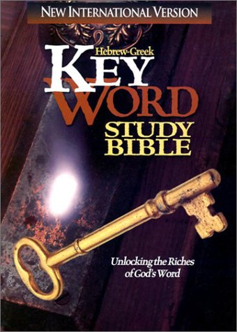 Bib the Hebrew-Greek Key Word Study Bible Niv Bonded Burgundy Lthr. Plain