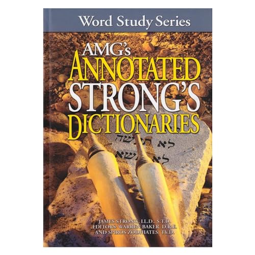 Imagen de archivo de AMG's Annotated Strong's Dictionaries (Word Study Series) a la venta por HPB Inc.