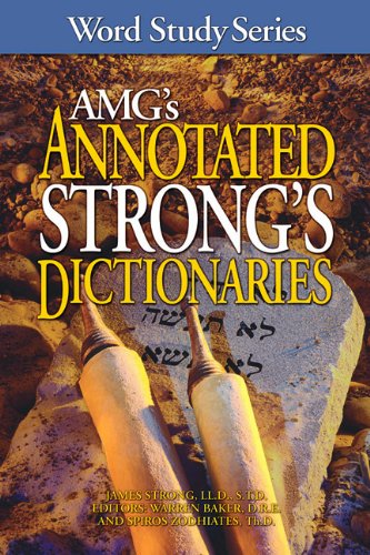 9780899577104: AMG's Annotated Strong's Dictionaries (Word Study)