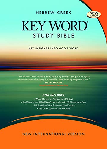 Stock image for The Hebrew-Greek Key Word Study Bible: NIV 1984 Edition, Hardbound (Key Word Study Bibles) for sale by Byrd Books
