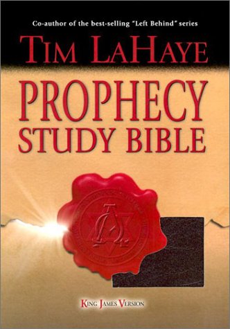 Stock image for Prophecy Study Bible: King James Version Genuine Burgundy for sale by GoldBooks