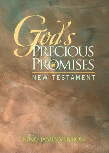 Imagen de archivo de God's Precious Promises New Testament: KJV Edition in Green a la venta por Basement Seller 101