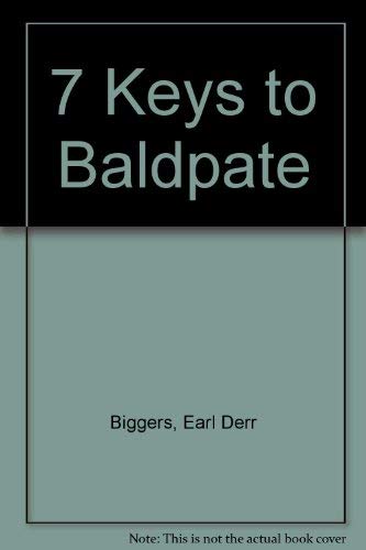 7 Keys to Baldpate (9780899660769) by Biggers, Earl Derr