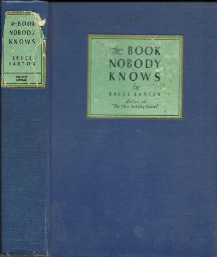 The Book Nobody Knows (9780899669502) by Barton, Bruce B.