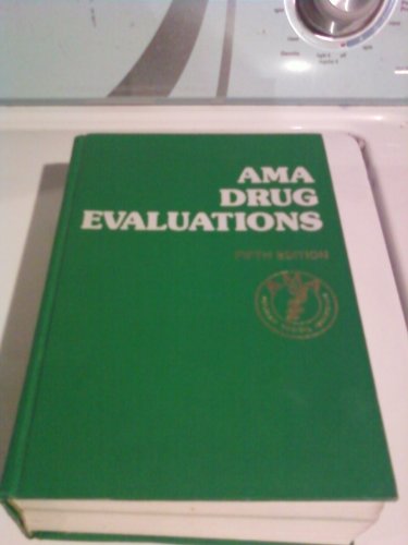 9780899701608: Ama Drug Evaluations