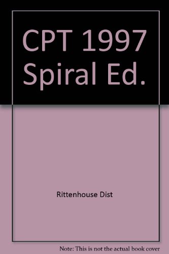 CPT 1997 Spiral Ed. (9780899707945) by [???]