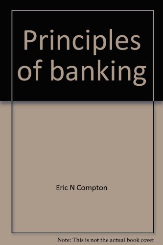 Beispielbild fr Principles of Banking zum Verkauf von Better World Books: West