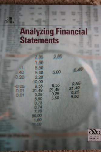 9780899826073: Analyzing Financial Statements