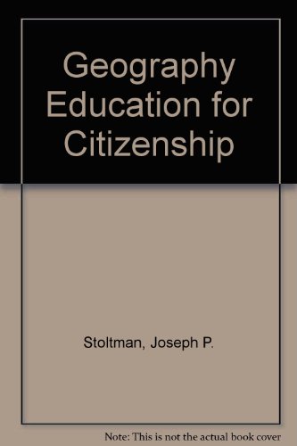 Geography Education for Citizenship (9780899943299) by Stoltman, Joseph P.