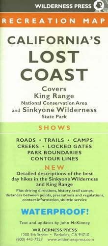 Stock image for MAP Californias Lost Coast Rec (Wilderness Maps) for sale by SecondSale