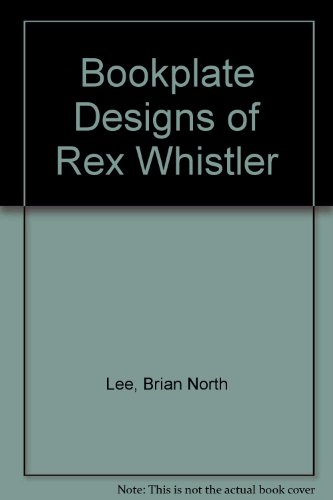 9780900002328: Bookplate Designs of Rex Whistler