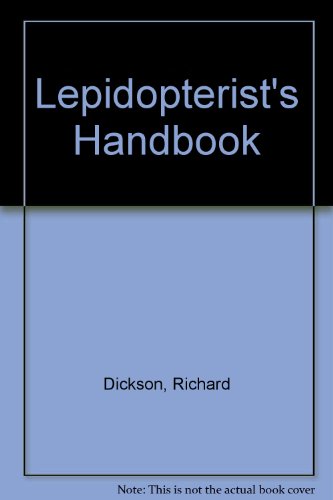 Stock image for Lepidopterist's Handbook for sale by Stephen White Books