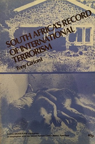 South Africa's Record of International Terrorism
