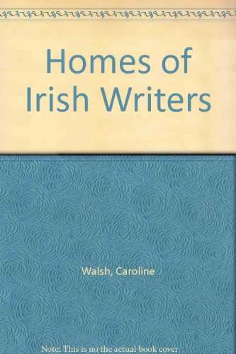 Imagen de archivo de The Homes of Irish Writers a la venta por Wonder Book
