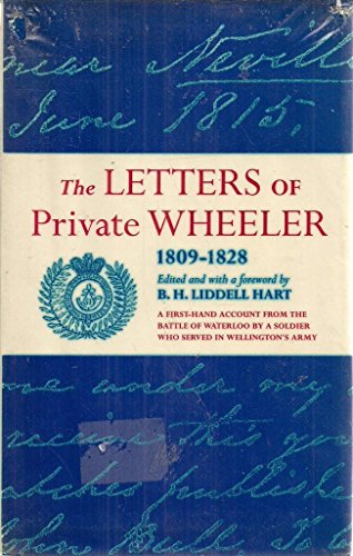 Stock image for The Letters of Private Wheeler 1809-1928 for sale by Westwood Books