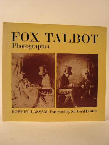 Beispielbild fr Fox Talbot, Photographer zum Verkauf von Wonder Book